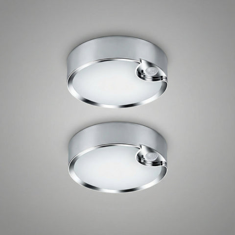 Ceiling Light with Motion Sensor and Battery-Powered LEDs