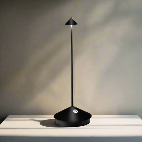 Rechargeable Cordless LED Table Lamp with Touch Dimming for Indoor and Outdoor Use