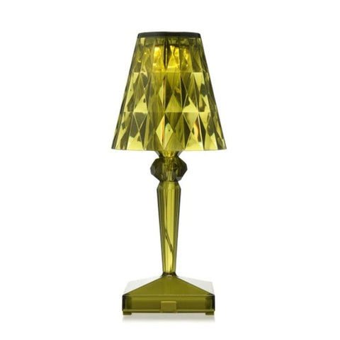 Rechargeable Crystal Table Lamp for Dining and Bedside Ambience