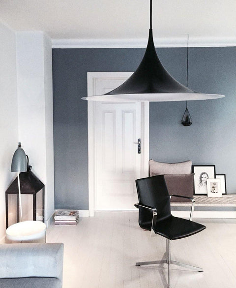 Sculptural Metal Pendant Light for Dining Room and Kitchen Lighting