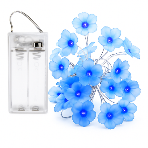 Cherry Blossom LED String Lights for Indoor Decorative Displays
