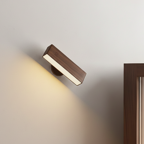 Rechargeable Magnetic Wall Light with 360° Rotation and Touch Dimming