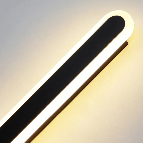 Linear LED Outdoor Wall Light for Patio, Entryway, and Garden Lighting