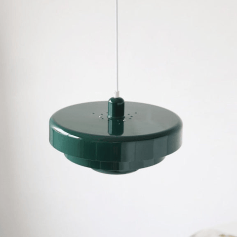 Layered Round Pendant Light with Retro Design for Indoor Lighting