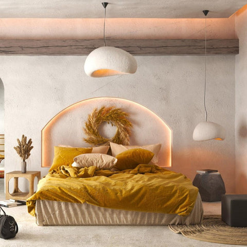 Modern Textured Dome Pendant Light with Adjustable Suspension for Contemporary Interiors