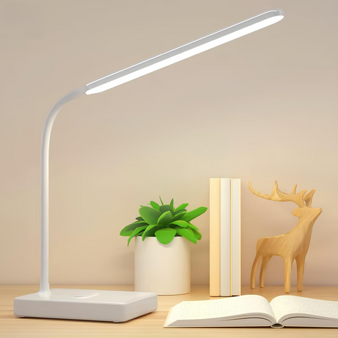 Flexible Desk Lamp with Dimmable LED and Color Options