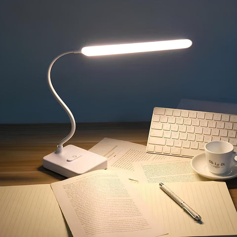Flexible Desk Lamp with Dimmable LED and Color Options