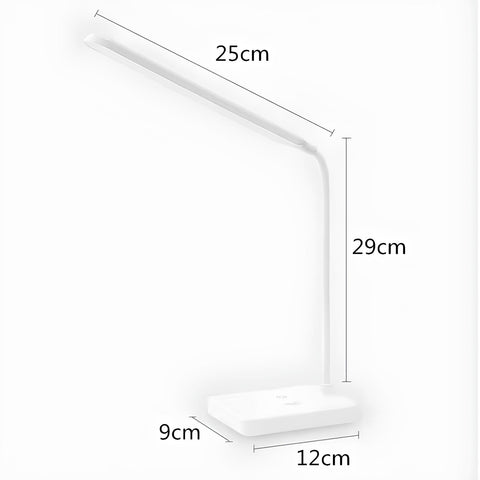 Flexible Desk Lamp with Dimmable LED and Color Options