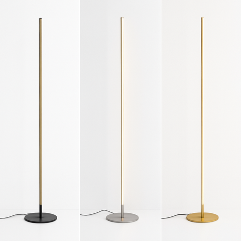 Minimalist LED Floor Lamp for Living Room and Reading Area Lighting