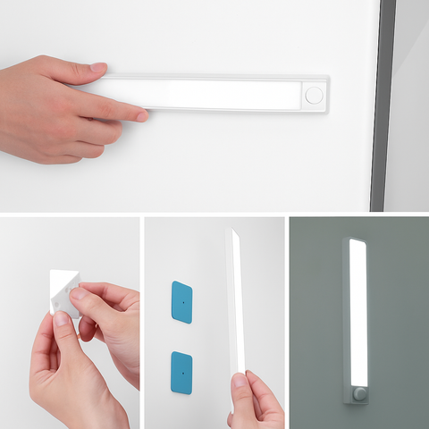 Rechargeable Motion Sensor LED Light for Closets and Cabinets for Home