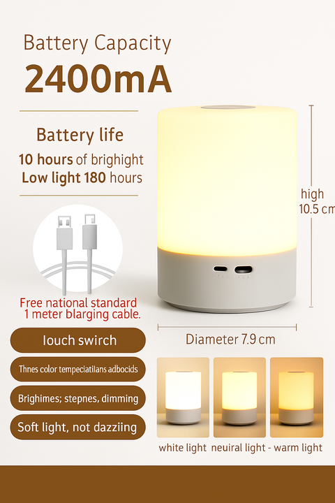Rechargeable Motion Sensor LED Light for Closets and Cabinets for Home