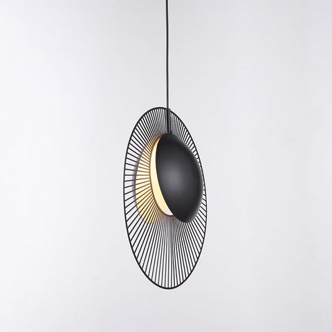 Wire Frame Pendant Light for Dining Room and Kitchen Island Lighting
