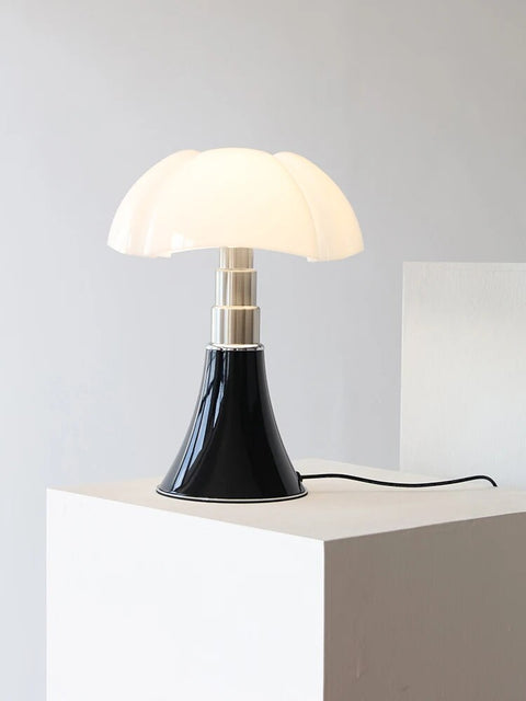 Modern Flower-Shaped LED Table Lamp with Touch Control and Dimming Function
