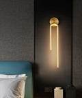 Gold or Black LED Wall Sconce