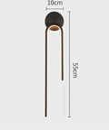 Gold or Black LED Wall Sconce