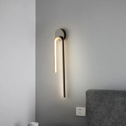 Gold or Black LED Wall Sconce