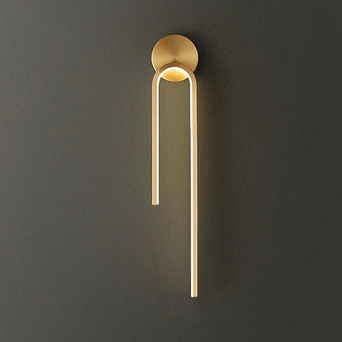 Gold or Black LED Wall Sconce