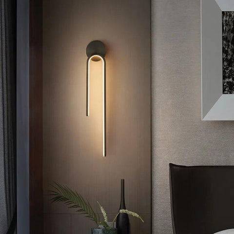 Gold or Black LED Wall Sconce