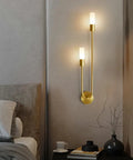 Modern Metal and Acrylic Wall Sconce