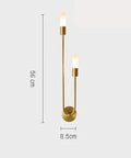 Modern Metal and Acrylic Wall Sconce
