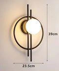 Modern Up-and-Down Wall Sconce