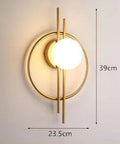Modern Up-and-Down Wall Sconce