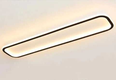 Oval LED Flush-Mount Ceiling Light