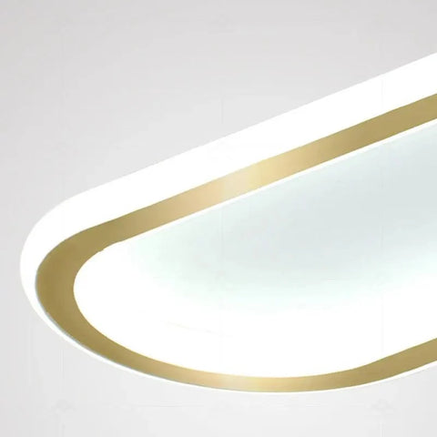 Oval LED Flush-Mount Ceiling Light