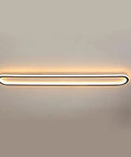 Oval LED Flush-Mount Ceiling Light