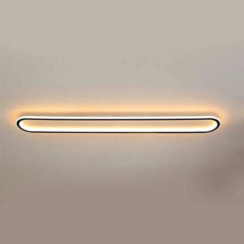 Oval LED Flush-Mount Ceiling Light