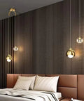 Crystal Pendant Light with G4 Bulb Socket