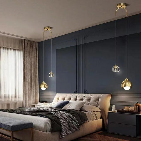 Crystal Pendant Light with G4 Bulb Socket