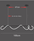 Multi-Ring LED Pendant Light