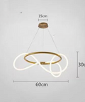 Multi-Ring LED Pendant Light