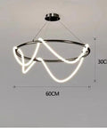 Multi-Ring LED Pendant Light