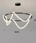 Multi-Ring LED Pendant Light