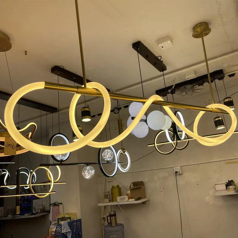 Multi-Ring LED Pendant Light