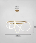 Multi-Ring LED Pendant Light