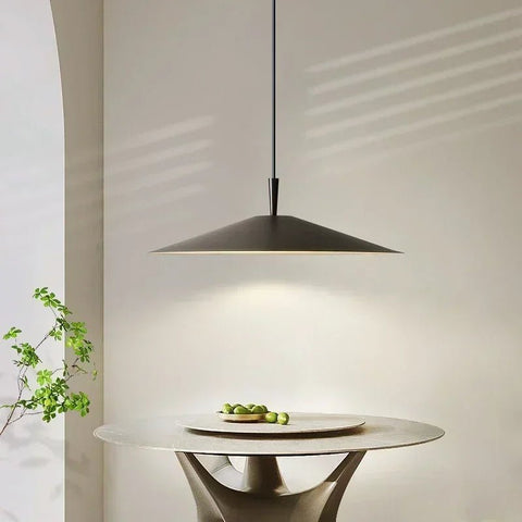 Minimalist Aluminum LED Pendant Light for Dining and Restaurant Tables