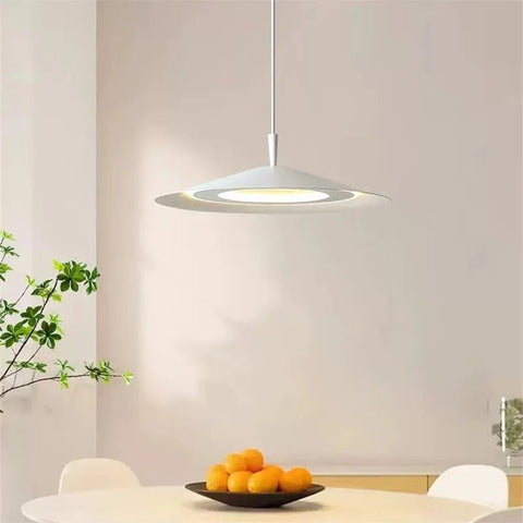 Minimalist Aluminum LED Pendant Light for Dining and Restaurant Tables