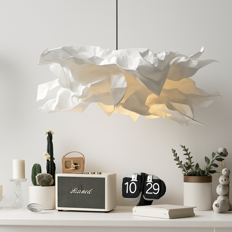 Flower Paper Pendant Chandelier for Bedroom and Dining Room Decor