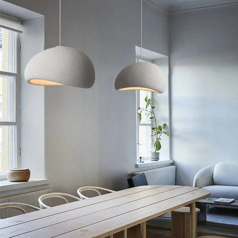 Modern Textured Dome Pendant Light with Adjustable Suspension for Contemporary Interiors