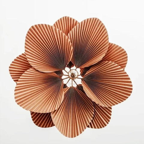 Floral Paper Pendant Light for Bohemian Dining and Living Rooms