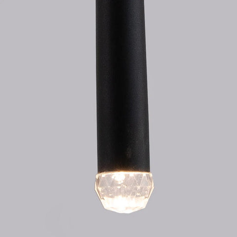 Slim Tube Pendant Light for Bedside and Kitchen Island Lighting