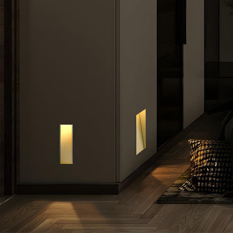 Recessed Motion Sensor LED Step Light for Stairs and Dark Hallways