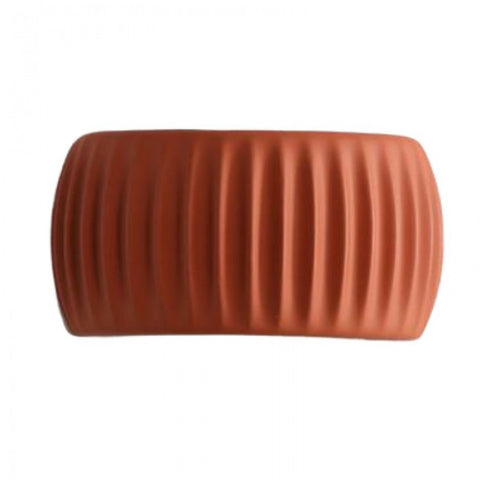 Ribbed Resin Wall Lamp with G9 Socket and Modern Decorative Design for Indoor Spaces