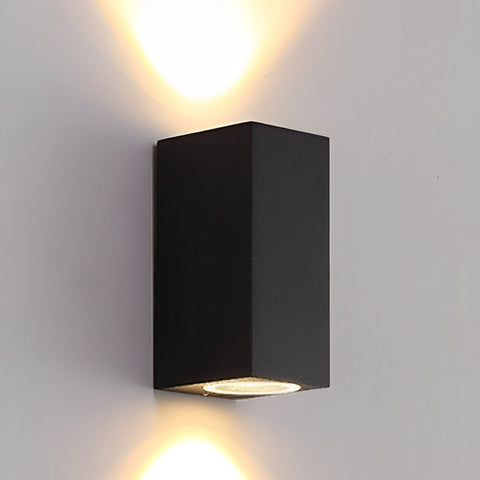 Modern Waterproof LED Up-and-Down Wall Light for Outdoor Facades