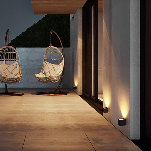 Modern Waterproof LED Up-and-Down Wall Light for Outdoor Facades