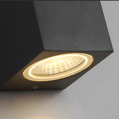 Modern Waterproof LED Up-and-Down Wall Light for Outdoor Facades