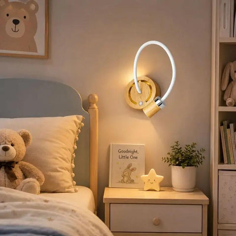 Rechargeable Ring Wall Light with Motion Sensor — product view